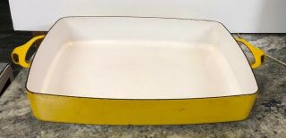 Vintage Dansk Kobenstyle Ihq Rectangular Lasagna Large Baking Pan Dish France