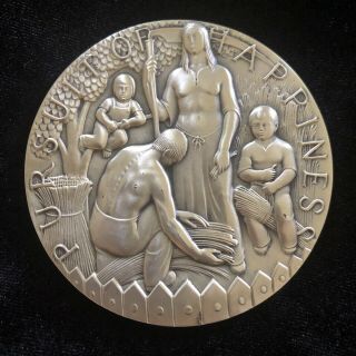 Rare Society Of Medalists 38 Thomas Lo Medico.  999 Fine Silver