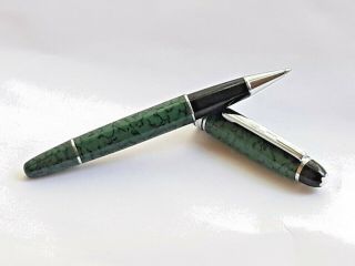 Vintage Montblanc Meisterstuck Le Grand Rollerball Refill Pix Green