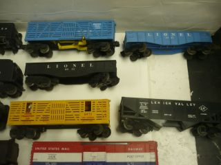 VINTAGE 1961 LIONEL TRAINS,  LOCOMOTIVEs 1060,  1062,  1130,  2029,  4 TENDERS &MORE 4