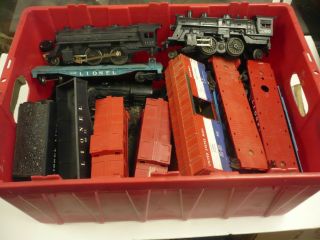 VINTAGE 1961 LIONEL TRAINS,  LOCOMOTIVEs 1060,  1062,  1130,  2029,  4 TENDERS &MORE 9