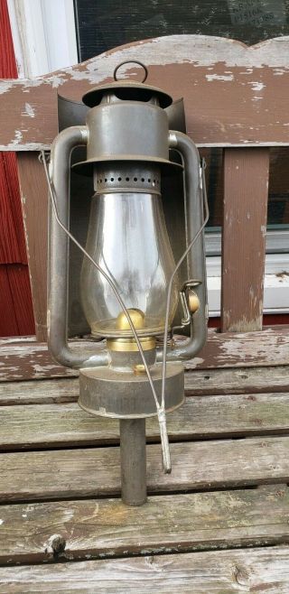Antique Prisco No2 Voting Booth Lantern Lamp Pritchard Strong Kerosene Unfired