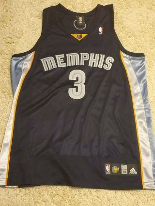 Vintage 2009 Nba Memphis Grizzlies Allen Iverson Basketball Jersey Xl Adidas