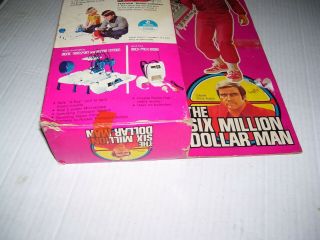 MIB 1975 TRUE 1ST/ED W ELASTIC SIX MILLION DOLLAR MAN KENNER BIONIC MAN RARE 6