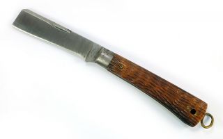 Scarce Miller Bros.  Cut Co.  Meriden Bone Handled Antique Rope Folding Knife