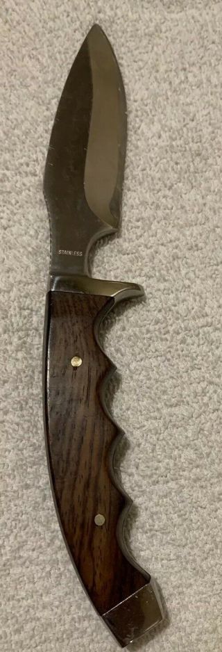 Vintage J A Henckels Zwillingswerk Integral Safari Skinning Hunting Knife