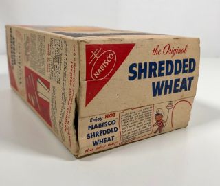 Vintage Nabisco Shredded Wheat Cereal Box Rin Tin Tin Cavalry Rifle Toy Premium 5