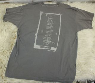 Vintage 1994 Pearl Jam Freak VS.  No Code Tour Concert T Shirt XL Gray Graphic 6