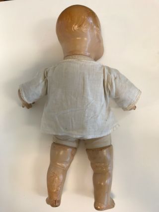 Adorable Antique E.  I.  H.  Co.  INC.  Horseman Doll Composition Sleep Eye Baby 5