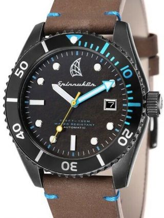 Spinnaker Wreck Automatic Brown Black