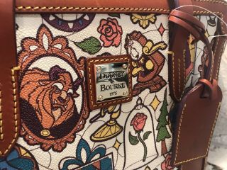 Nwt Rare Disney Dooney And Bourke Beauty And The Beast