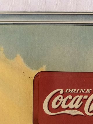 Rare Vintage 1936 Coca Cola Soda Pop Gas Oil 27 
