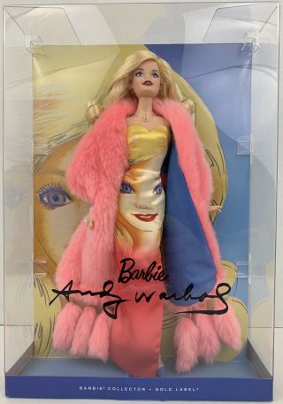 2017 Andy Warhol 3 Barbie Doll Gold Label - Mattel