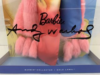 2017 ANDY WARHOL 3 Barbie Doll Gold Label - Mattel 2