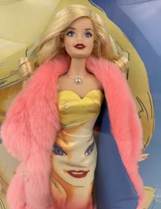 2017 ANDY WARHOL 3 Barbie Doll Gold Label - Mattel 4