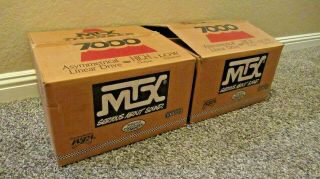 Mtx Thunder T7128 12 " Subwoofers Pair Vintage Speakers Old School