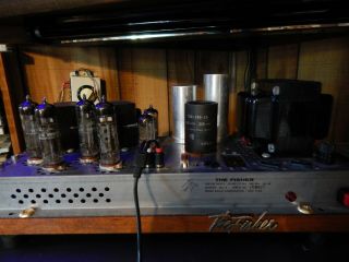 Vintage Fisher 460A Tube Amplifier from Console Restored 2