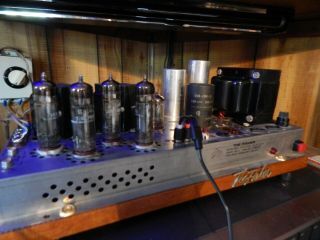 Vintage Fisher 460A Tube Amplifier from Console Restored 3