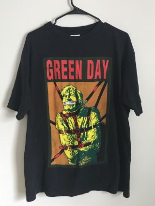 Vintage Green Day 90’s Dookie Era Shirt Mens Xl On Wild Oats