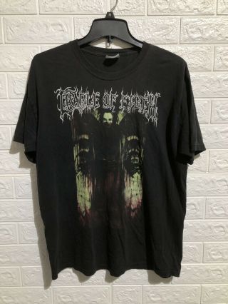 Vintage Cradle Of Filth You Called And I Came T - Shirt Graphic Adult Medium 2006