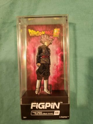 Figpin Dragonball Saiyan Rose Goku Black (rare) 56 Sdcc