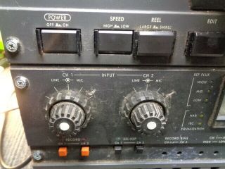 ESTATE VINTAGE RACK MOUNT PRO OTARI MX5050 BII2 REEL TO REEL TAPE RECORDER UGLY 4