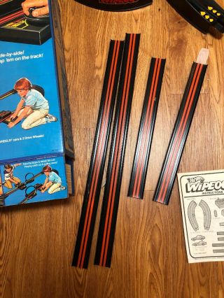 VTG Mattel Hot Wheels Wipeout 1979 Toy Car Track Set CIB Box 4