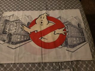 Vintage Ghostbusters Cartoon Twin Bed Sheet Set Flat Fitted with Pillowcase 4