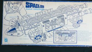 Vintage 1976 Mattel Space 1999 Eagle 1 Spaceship Eagle One Transporter 100 comp 2