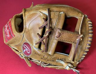 Rawlings Rare USA Heart Of Hide HOH Horween HPG - 3 Baseball Gold Glove Mitt 1974 11