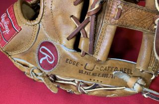 Rawlings Rare USA Heart Of Hide HOH Horween HPG - 3 Baseball Gold Glove Mitt 1974 9