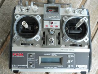 Vintage Futaba 8ch Pcm Fp - T8sgh - P Radio Transmitter = Back To The Future