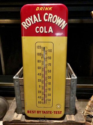 Vintage Royal Crown Cola Thermometer