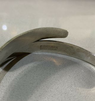 David Andersen Viking Saga Sterling Silver Adjustable Bangle Bracelet 2