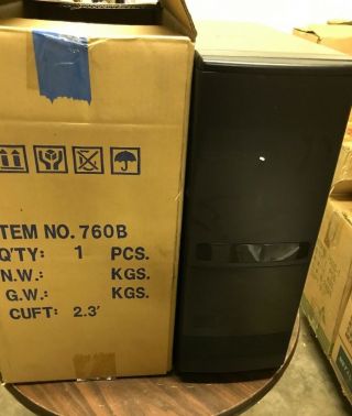 Unique Black Vintage At Computer Case Mid Tower Build Pc 386 486