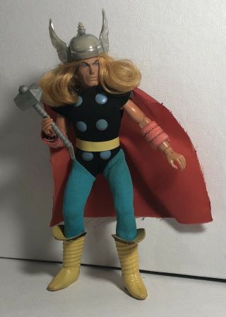 Vintage Thor Mego Worlds Greatest Heroes Wgsh 1975 Avengers