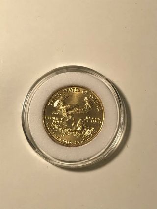 1995 $10 1/4 Oz American Gold Eagle Quarter - Ounce - Low Mintage Coin - Rare