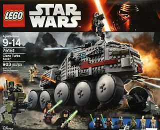 Lego 75151 Star Wars Clone Turbo Tank Retired Qty Available