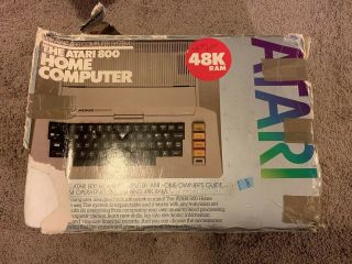 Vintage Atari 800 Home Computer - Please Read