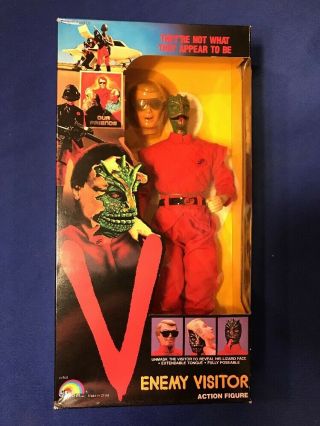 Vintage Ljn V Enemy Visitor Doll Action Figure 1984 Never Opened Rare