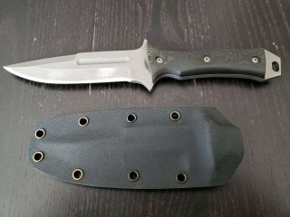 Rare Vintage Wilson Tactical By (wilson Combat) Fixed - Blade Knife Discontinued