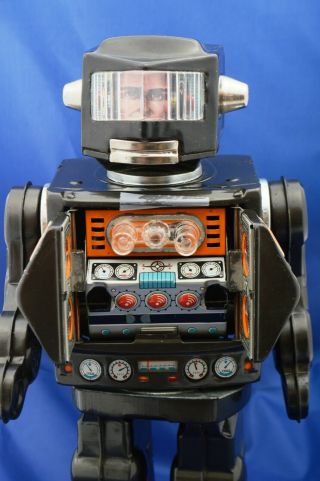 Vintage 1960 ' s Rotate - O - Matic Astronaut Robot,  Box - Japan 4