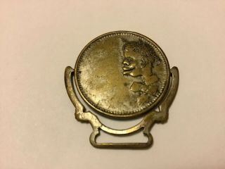 Antique Black Americana Spinner Token Coin Kissing