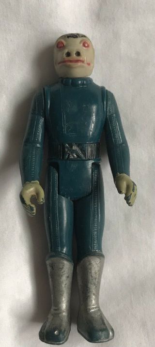 Blue Snaggletooth Vintage Star Wars Action Figure Rare With Toe Dent 8