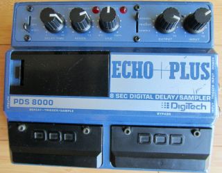 Digitech Pds - 8000 Echo Plus Vintage 8 Second Digital Delay/sampler/looper