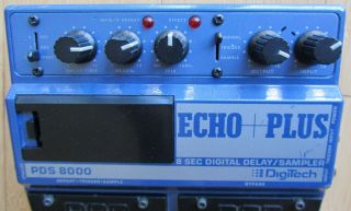 DigiTech PDS - 8000 Echo Plus Vintage 8 Second Digital Delay/Sampler/looper 2