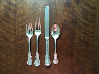 French Provincial Towle Sterling Silver 4 Piece Place Setting