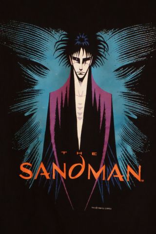 Vintage 1994 The Sandman T - Shirt Dc Comics Size Xl Rare Gothic