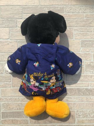 RARE Vintage Japanese Kimono Mickey Mouse 28” Stuffed Doll 2
