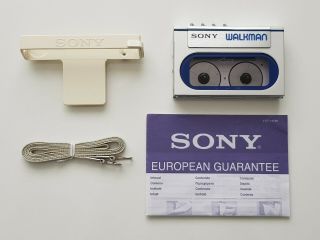Extremely Rare Sony Walkman Personal Cassette Player Wm - 20 Full Metal Body